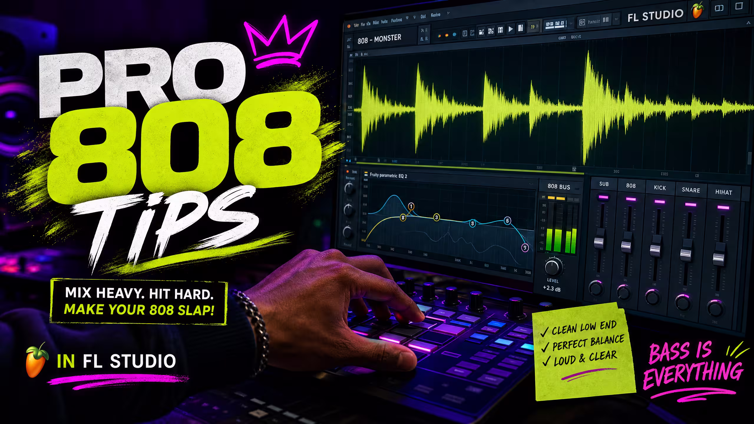 5 Pro Tips for Better 808s in FL Studio
