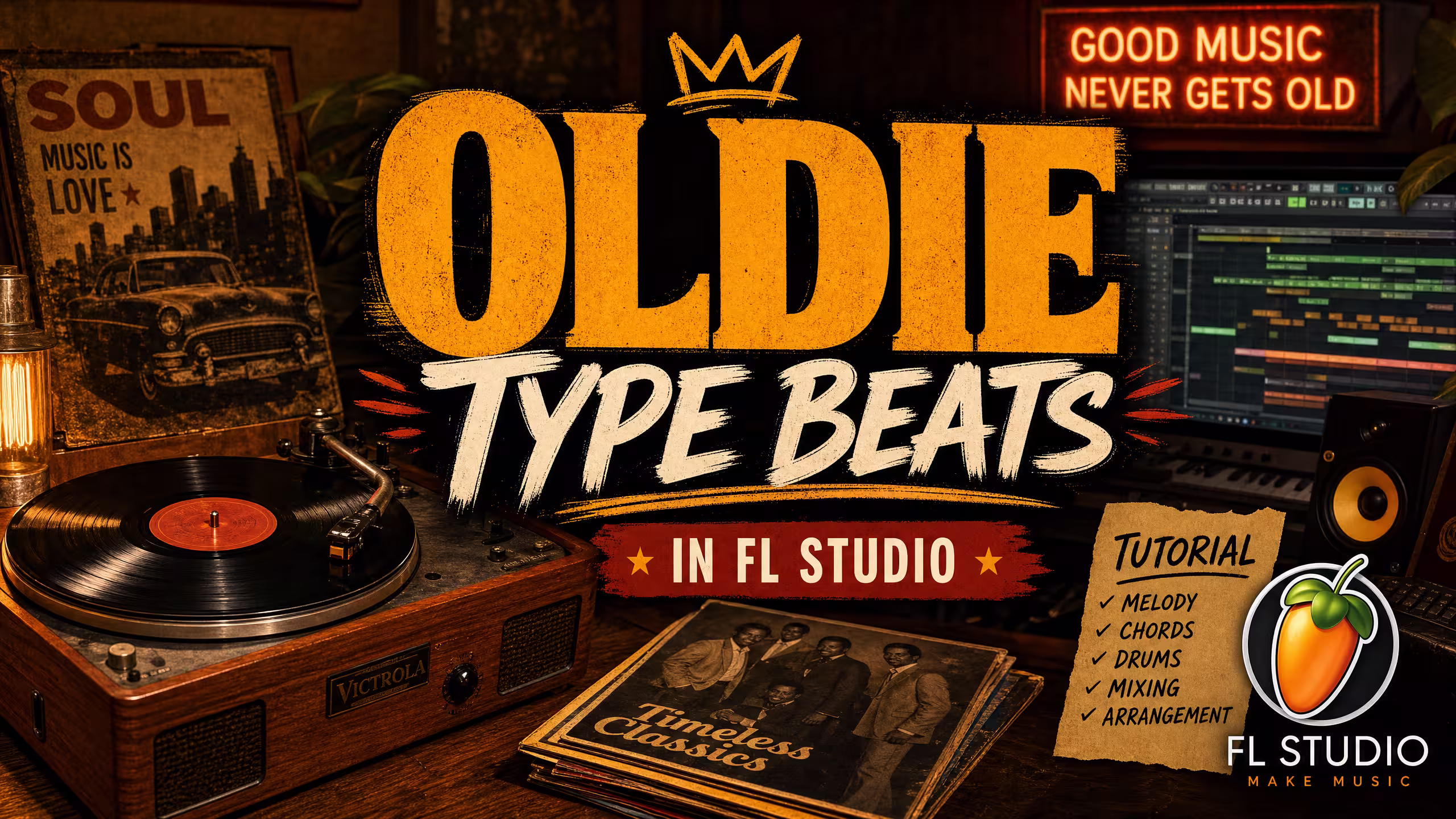 How to Create Authentic "Oldie" Type Beats in FL Studio