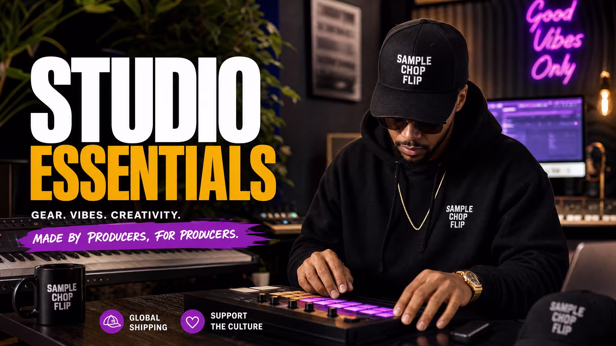 Producer Style: Why the "Sample Chop Flip" Hat is a Studio Essential