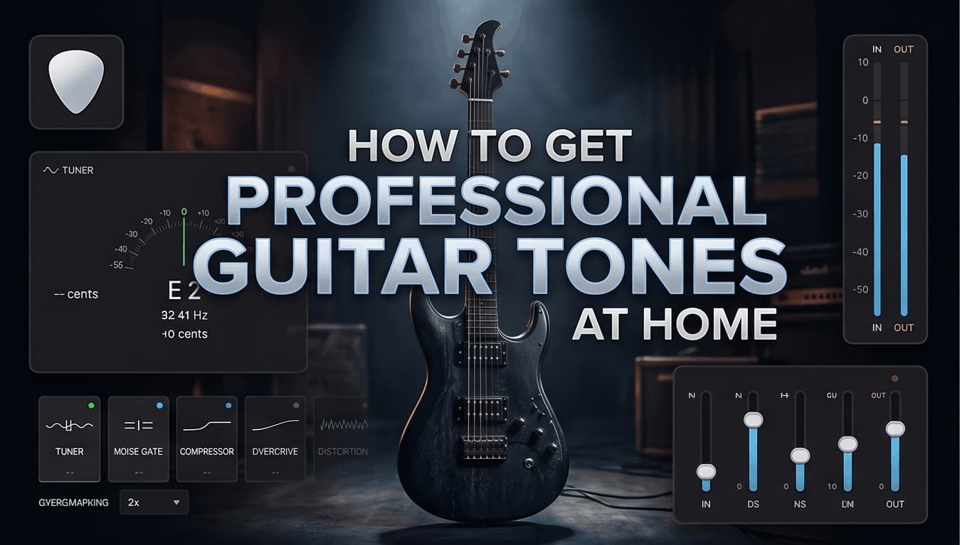How to Get Professional Guitar Tones at Home (Using Riffchain)