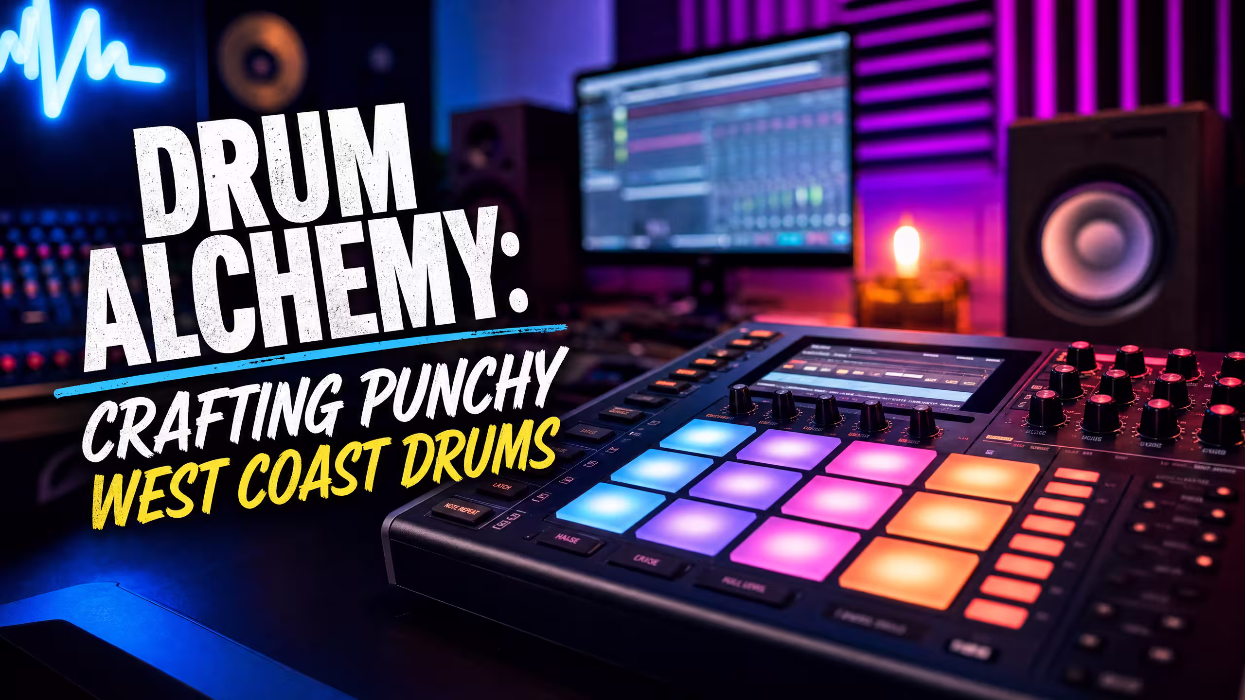 Drum Alchemy: Crafting Punchy West Coast Drums with Palm Tree Funk
