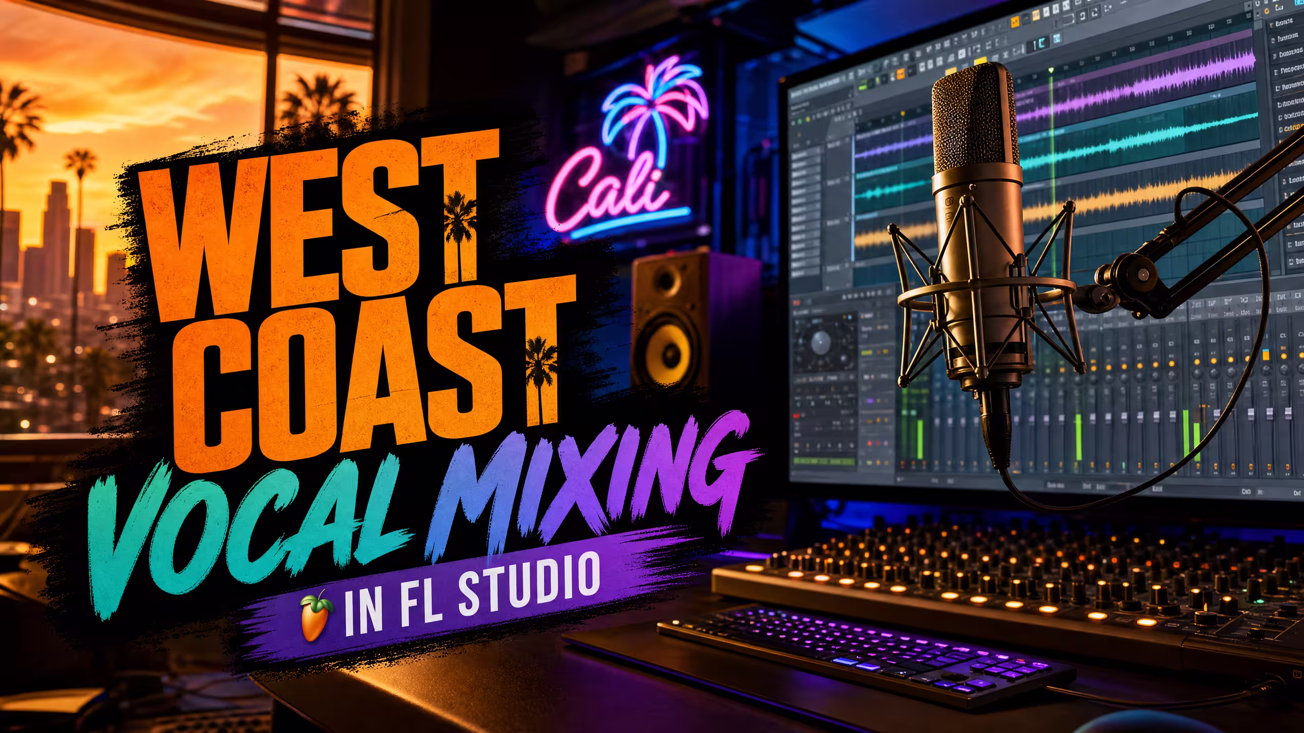 FL Studio Tutorial: Mixing West Coast Vocals for "WAR MODE"