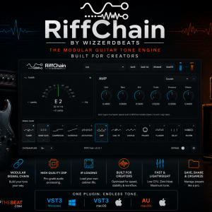 RiffChain (Beta) – Modern Modular Guitar Effects Suite with Amp Sims, IR Loading & Creative FX
